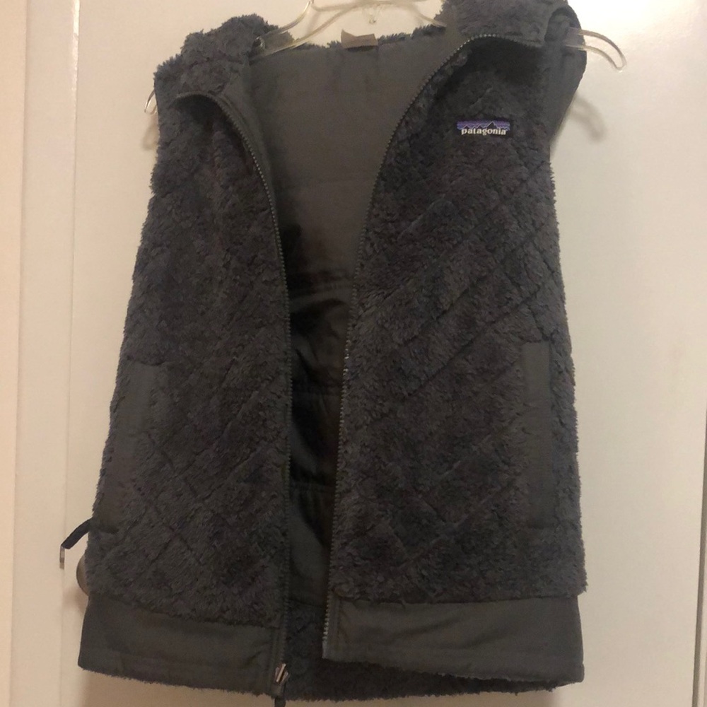 Patagonia Fuzzy Reversible Vest XS